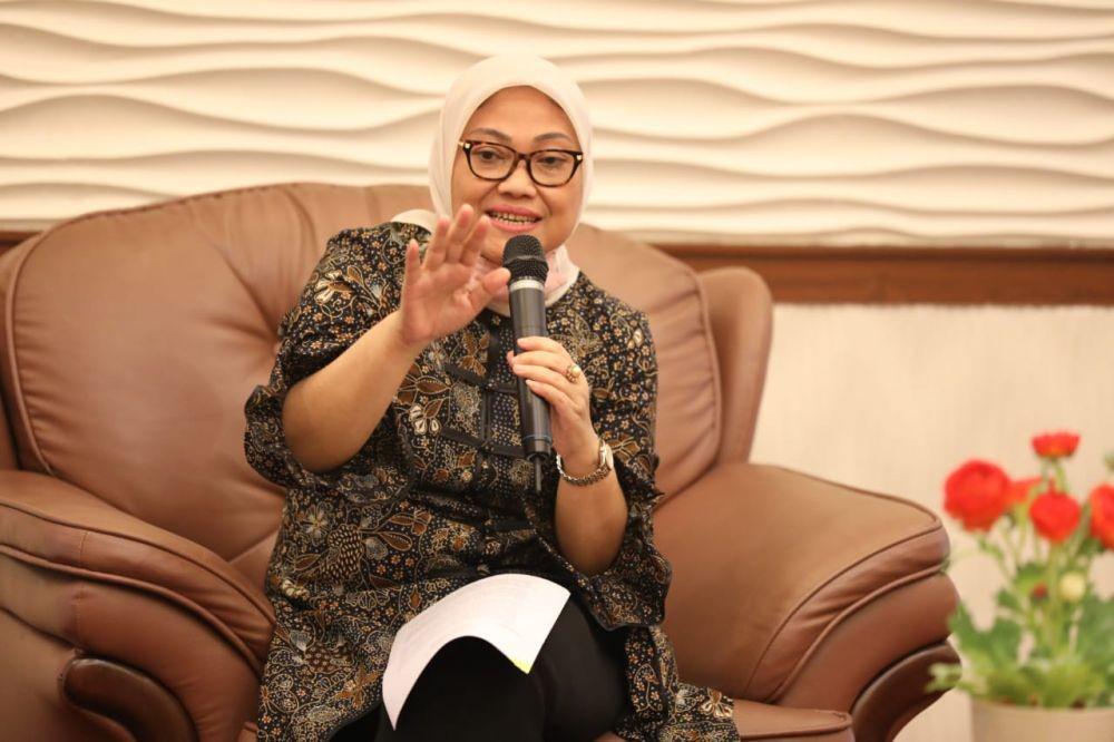 Menaker Ida Fauziah: Hati Saya Bersama Kalian dan Mereka yang Nganggur