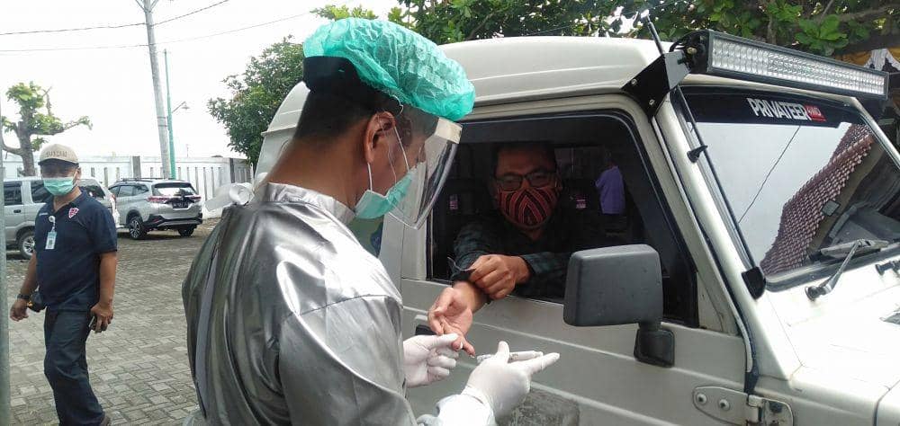 Dinkes Bantul Gelar Rapid Test COVID-19 Secara Massal
