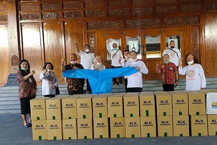 Alumni Balai Latihan Kerja Surakarta Siap Produksi 1.600 Hazmat