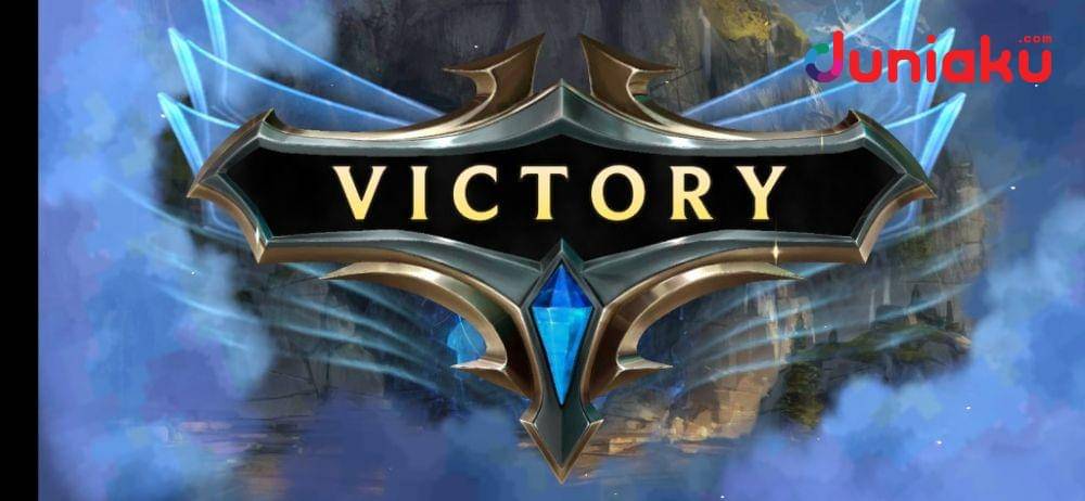 Layar kemenangan LoR. duniaku.com/Adhitya Daniel