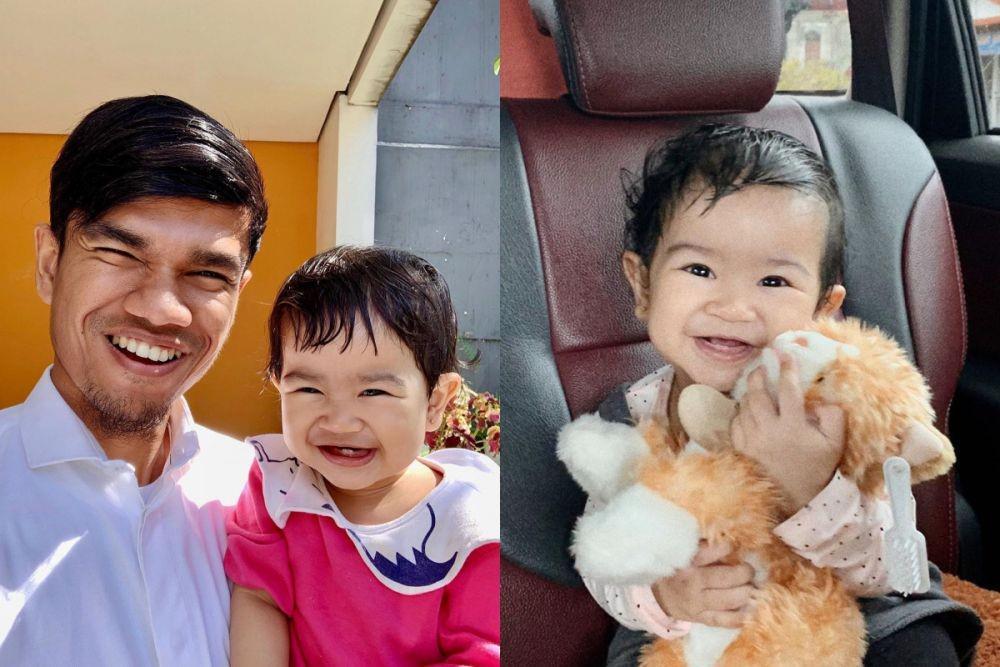 10 Potret Imut Khadijah Haura, Putri Muzammil Hasballah yang Gemesin!