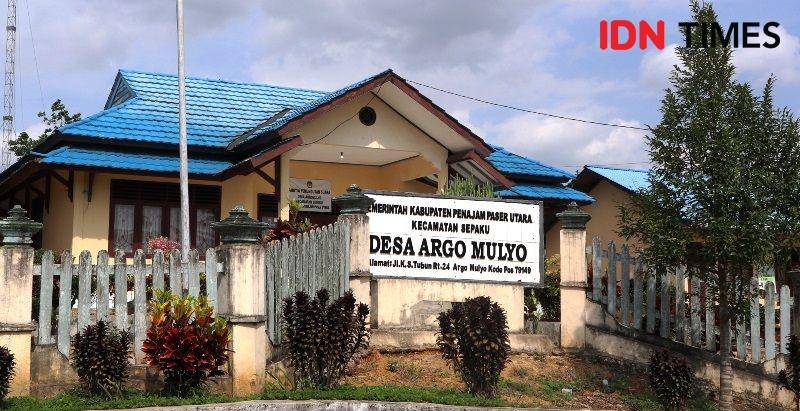 Kantor Desa Argo Mulyo Kecamatan Sepaku (IDN Times/Ervan Masbanjar)