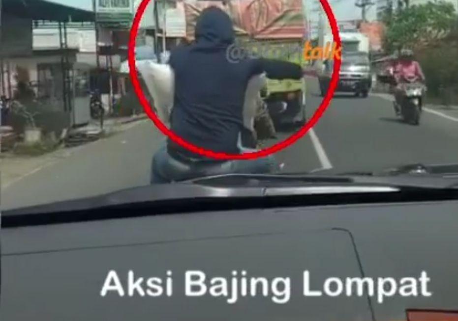 Viral di Medsos, Polisi Mulai Selidiki Aksi Bajing Loncat Curi Beras