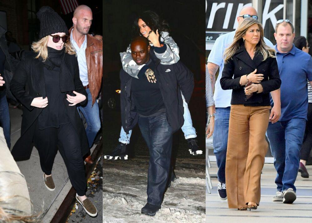 12 Potret Artis Hollywood Dikawal Bodyguard, Masih Berani Minta Foto?