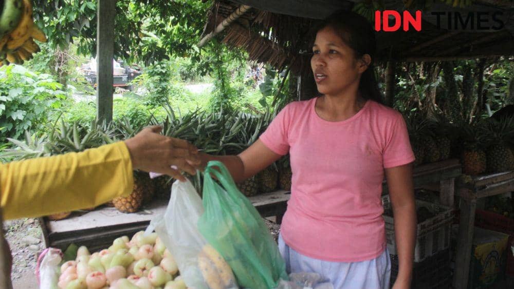 Timun suri yang berasal dari Aceh hanya ada di Bulan Ramadan (IDN Times/Masdalena Napitupulu)