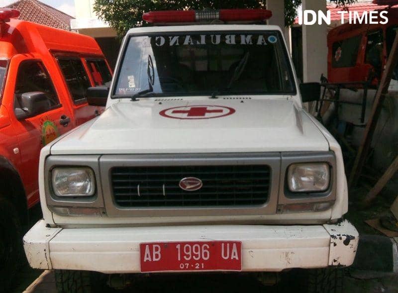 Badak Putih, mobil ambulans jenazah TRC BPBD DIY. ID Times/Pito Agustin Rudiana