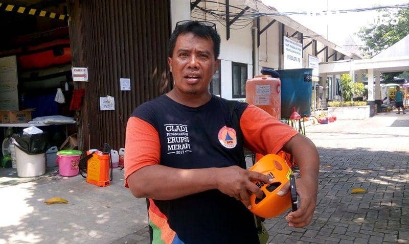 Anggota TRC BPBD DIY, Widodo Saputra. IDN Times/Pito Agustin Rudiana