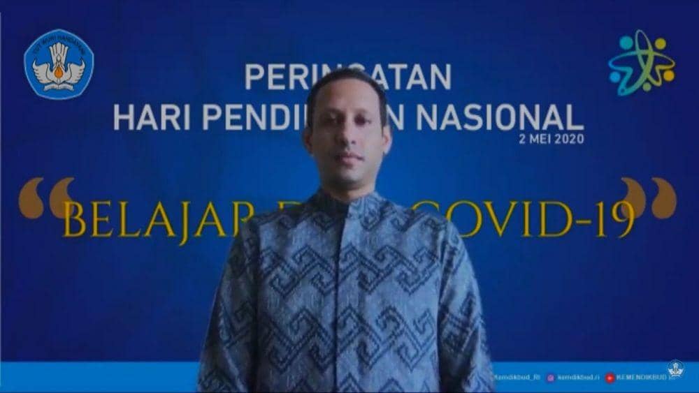 Upacara daring peringatan Hari Pendidikan Nasional 2020 oleh Kemendikbud (Dok.IDN Times/Biro Komunikasi dan Layanan Masyarakat Kementerian Pendidikan dan Kebudayaan)
