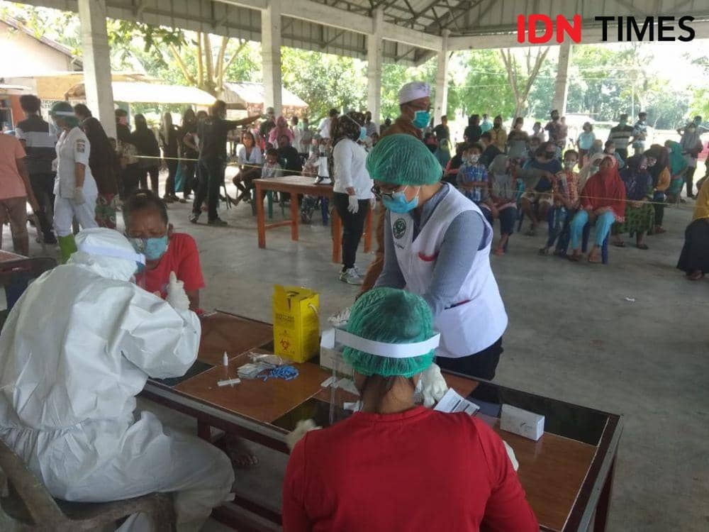 Satu Warga Positif Corona, 700 Orang di Simalungun Tes Massal