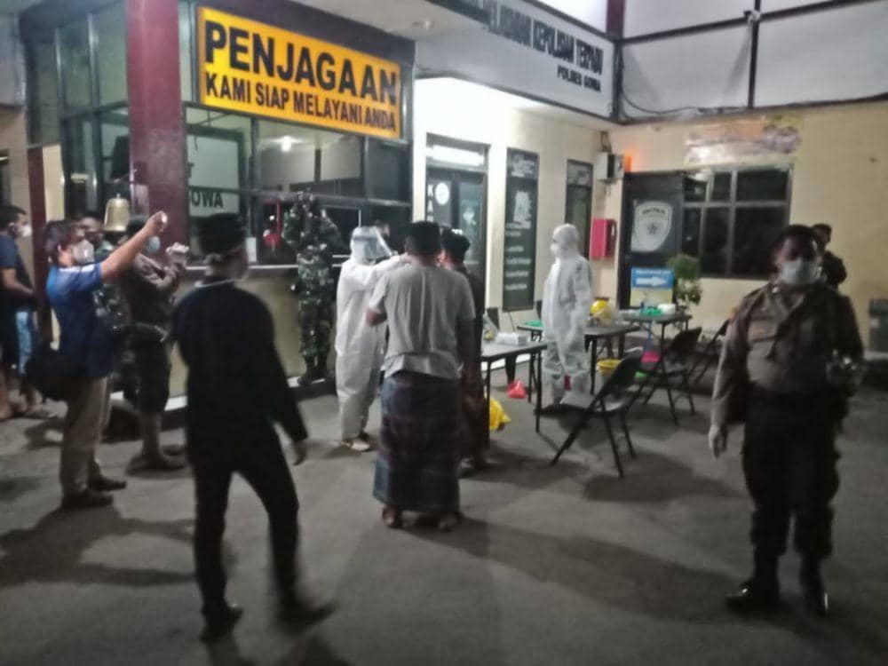Ilustrasi. Pelanggar hari pertama PSBB di Kabupaten Gowa. IDN Times/Polres Gowa