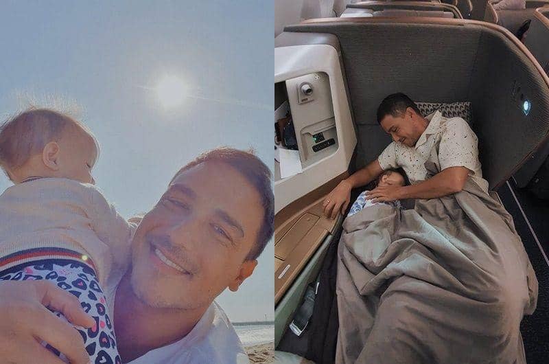 Hot Daddy Idaman, 10 Potret Telatennya Hamish Daud Saat Momong Anak