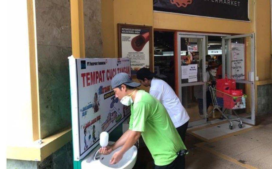 Upaya PT Freeport Indonesia mencegah penularan COVID-19 (Dok. Freeport Indonesia)