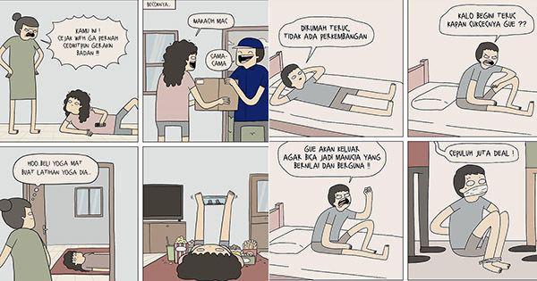 10 Komik Lucu Tahilalats Ini Gambarkan Situasi Saat Karantina Mandiri