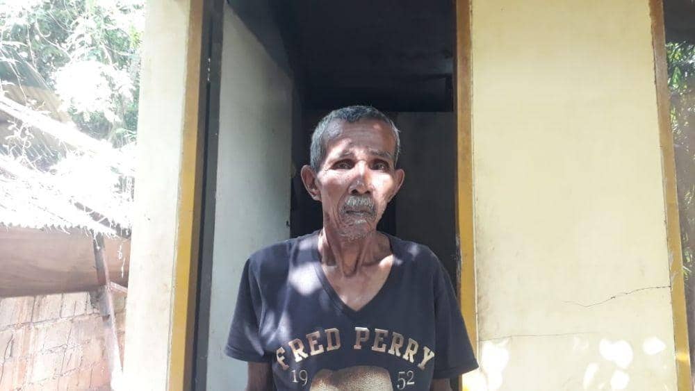 Paijo, Kakek sebatang kara di Ciputat, Tangsel (ISTIMEWA)