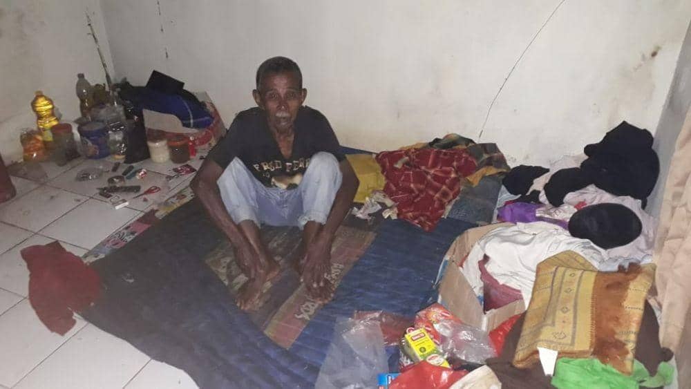 Kakek Sebatang Kara di Tangsel Ini Belum Dapat Bansos
