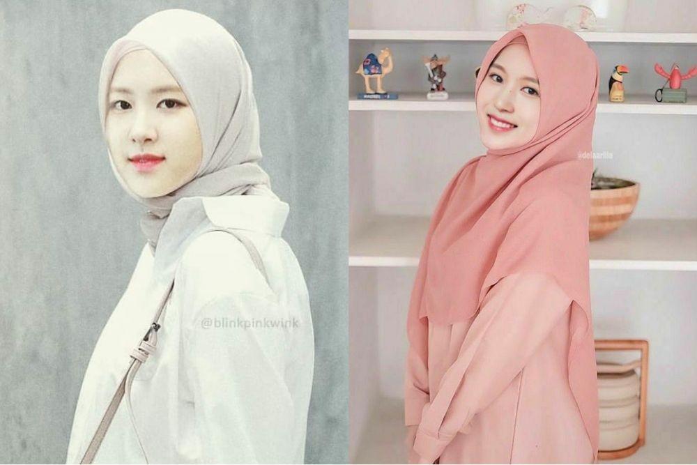 Cocok Dikenalin ke Ortu Pas Lebaran, Ini 10 Editan Idol Pake Hijab