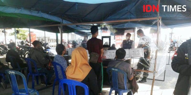 Pos pengetatan pelabuhan penajam (IDN Times/Ervan Masbanjar)