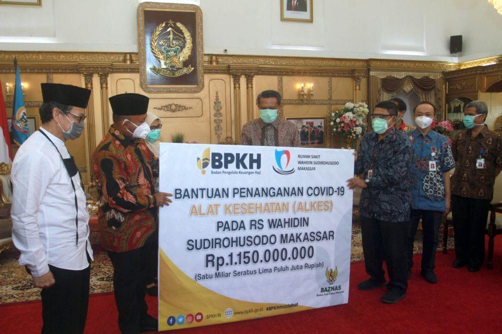 BPKH Salurkan Alkes dan APD ke Berbagai RS untuk Tanggulangi Covid-19