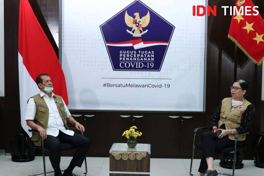 Doni Monardo Kepala Badan Nasional Penanggulangan Bencana (IDN Times/Fiqih Damar Jati)