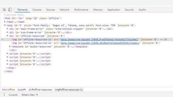 chrome://dino