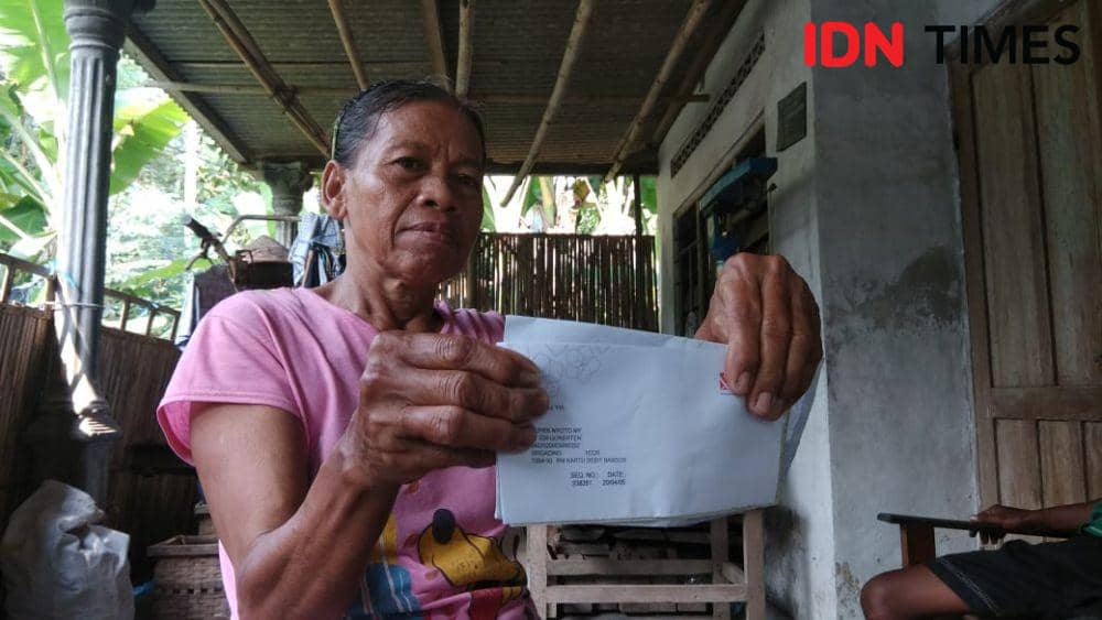 Saldo Kartu Sembako Rp2, Mbah Muyek Gagal Bawa Pulang Sembako