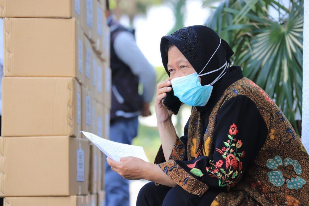 Risma: Ada 16 Klaster Penularan COVID-19 di Surabaya