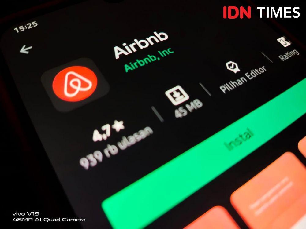 Baru Debut di Bursa, Saham Airbnb Meroket 112 Persen