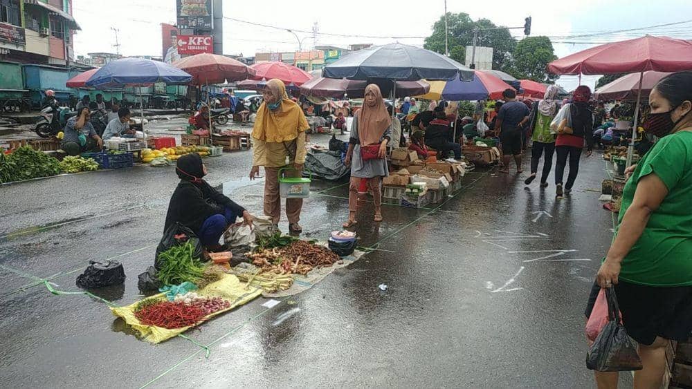Pasar Lemabang di Palembang
