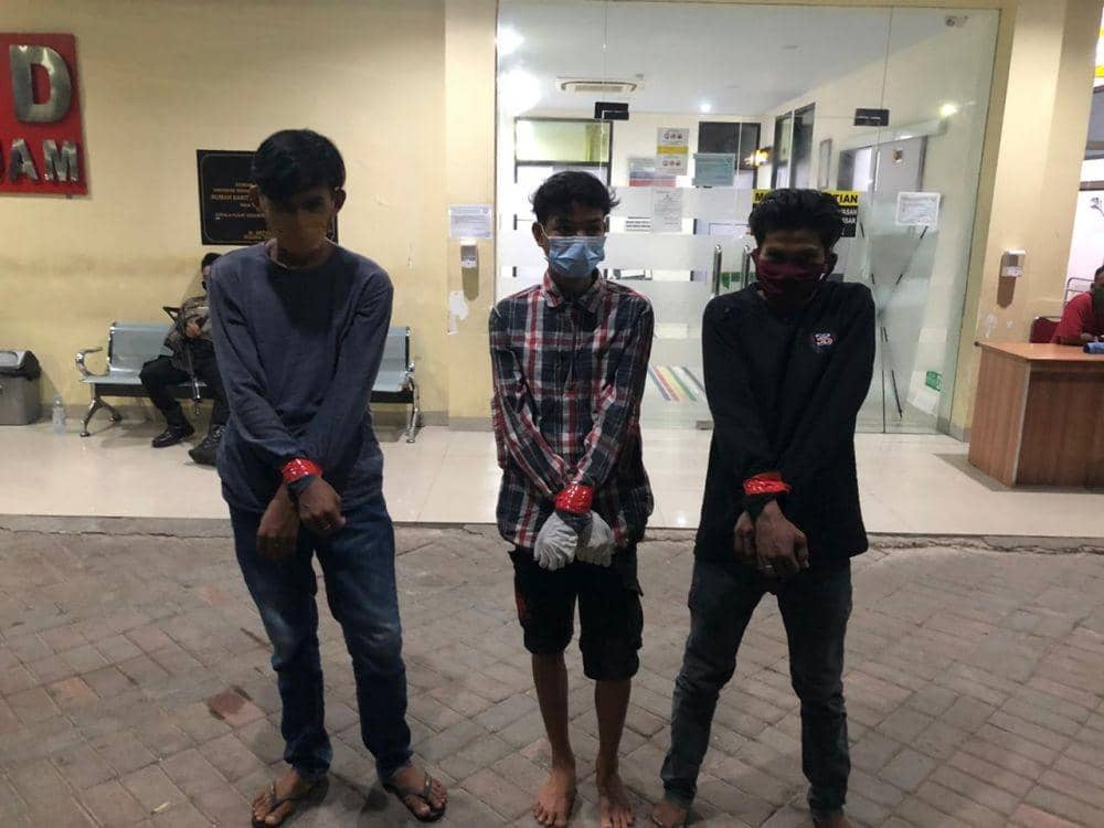 Pelaku pembobol rumah pasien corona di Makassar. IDN Times/Polsek Panakkukang