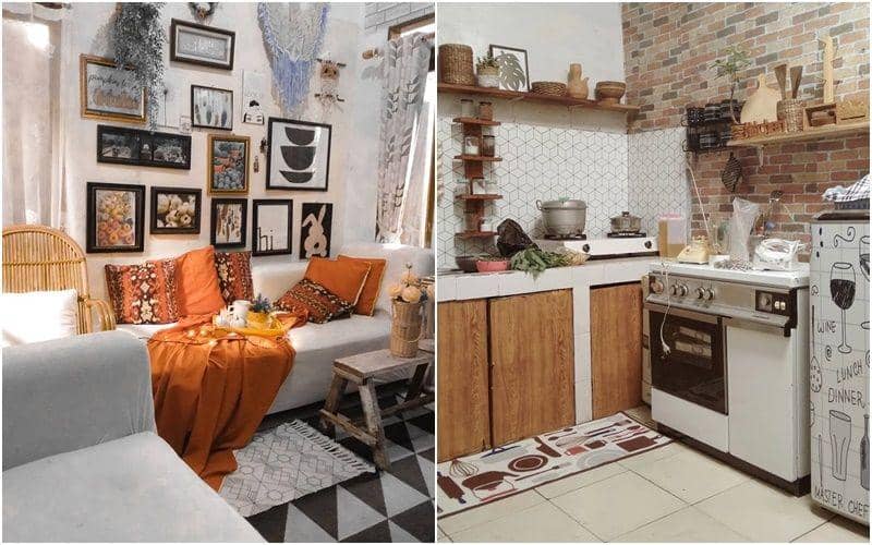 Inspirasi Rumah Mungil Tema Rustic LT & LB 60m, Banyak Spot Foto!