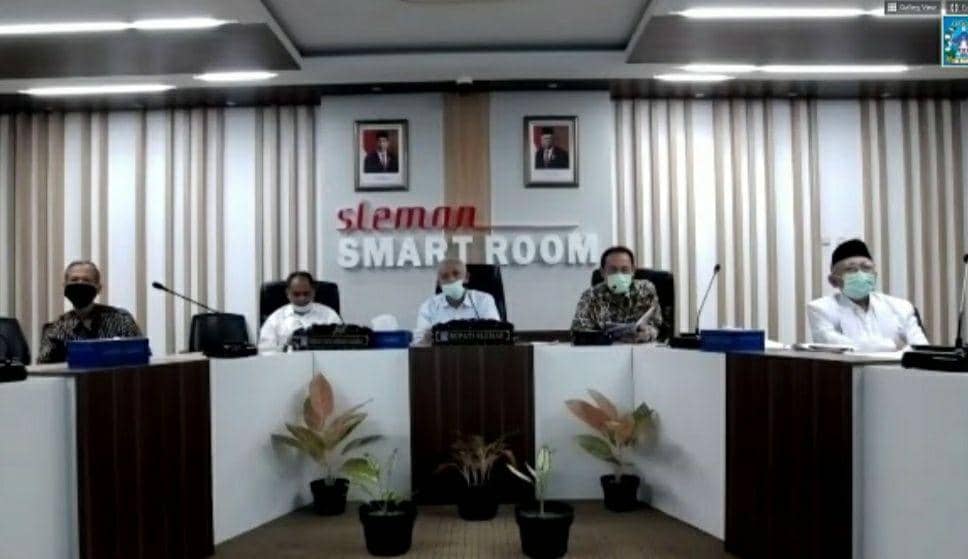 Bupati Sleman menyapa. Dok: istimewa