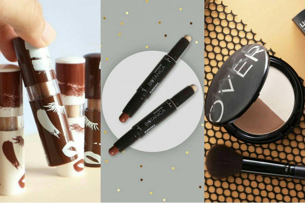 Praktis, Ini 8 Produk Lokal Contour dan Highlighter 2 In 1!