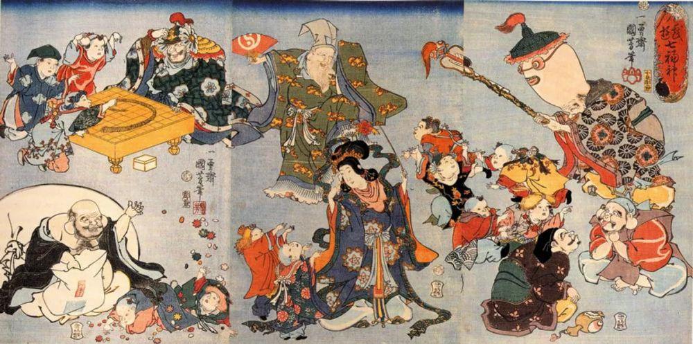 7 Dewa Keberuntungan dalam Mitologi Jepang, Siapa Saja?