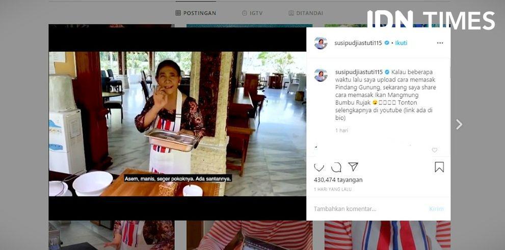 3 Resep Ala Susi Pudjiastuti, Dari Pindang Ikan Hingga Keong Sawah