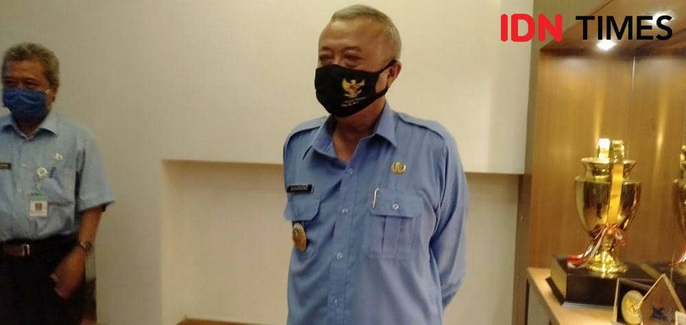 Bupati Bantul Suharsono. IDN Times/Humas Pemkab Bantul. IDN Times/Humas Pemkab Bantul