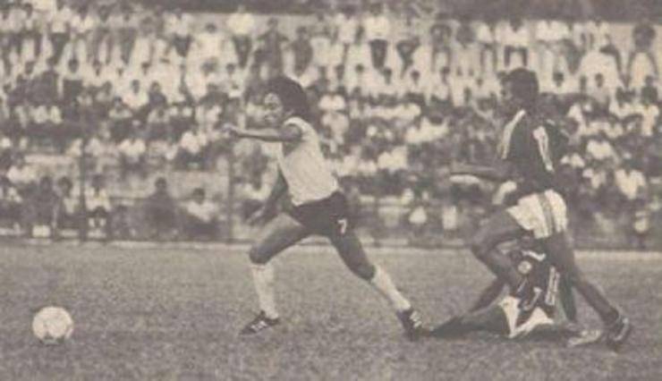 Kompetisi sepak bola Galatama. (striker.id)