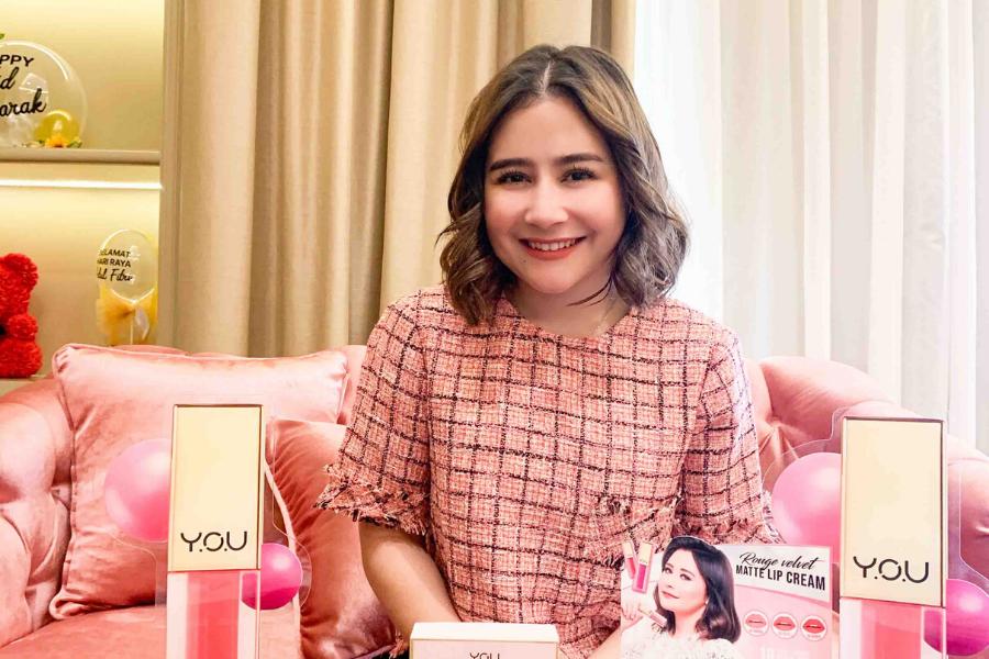 Dandan Saat WFH, Ini Makeup Andalan Prilly untuk Tampil Percaya Diri