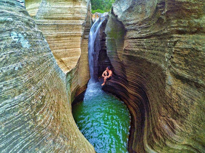 Air Terjun Luweng Sampang: Lokasi, Rute, Harga Tiket dan Tips Liburan
