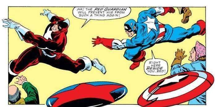 Red Guardian Marvel - Pernah bertarung dengan Captain America