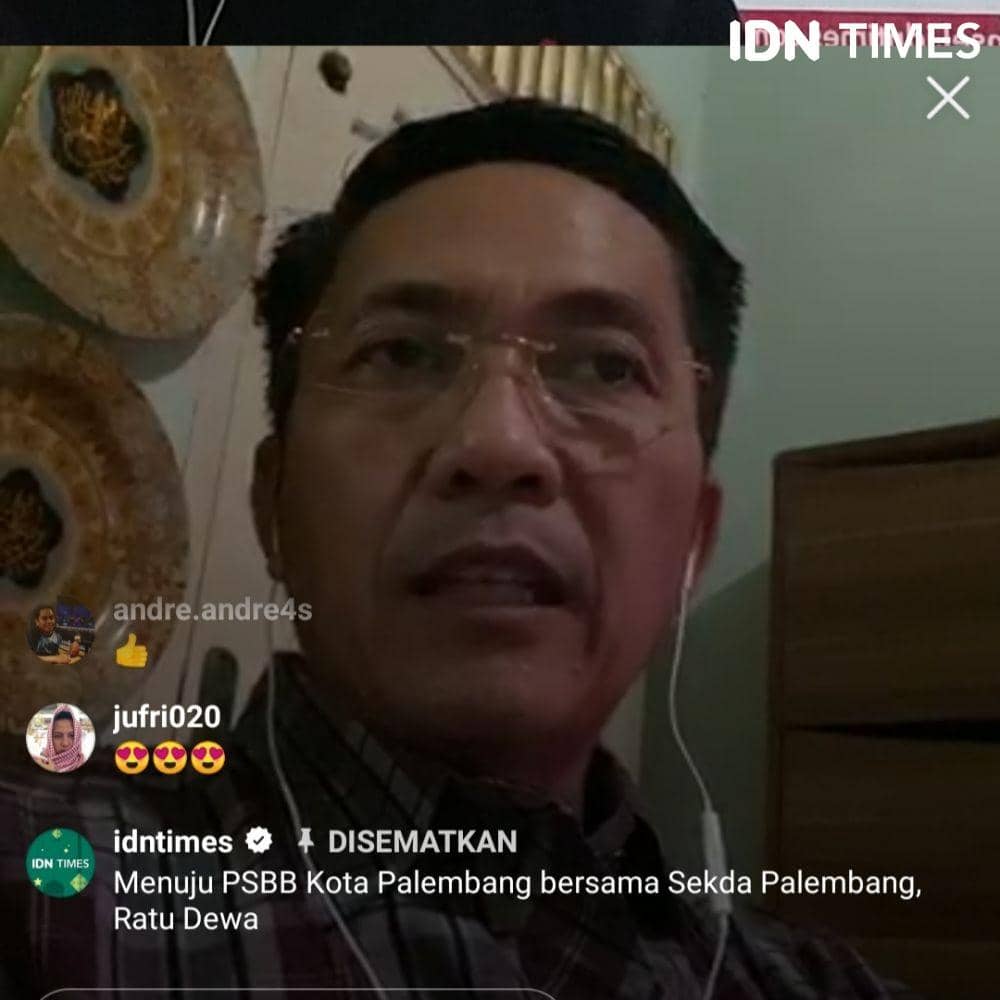 Ngobrol seru bersama Sekda Palembang, Ratu Dewa (IDN Times)