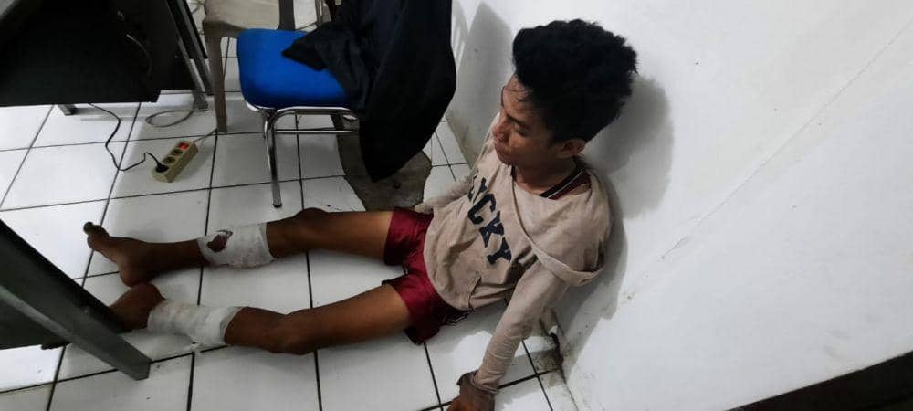 Begal di Palembang, Langsung Teriak Tobat Setelah Ditangkap