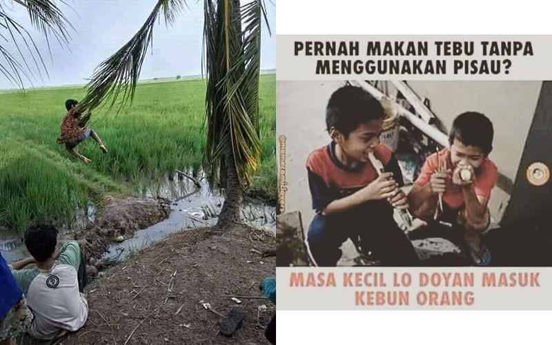 10 Meme Ini Gambarkan Kelakuan Anak 90-an yang Penuh Petualangan