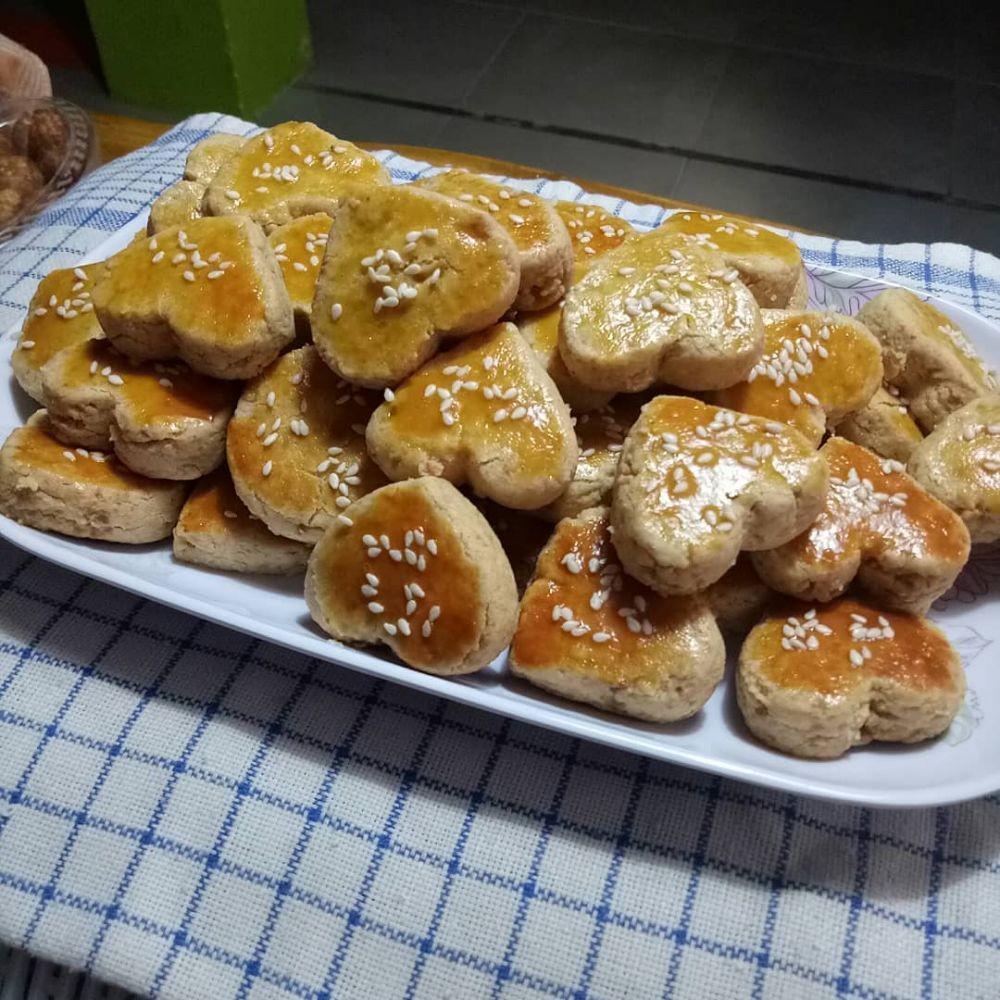 Resep membuat kue kacang teflon, renyahnya  bikin ketagihan