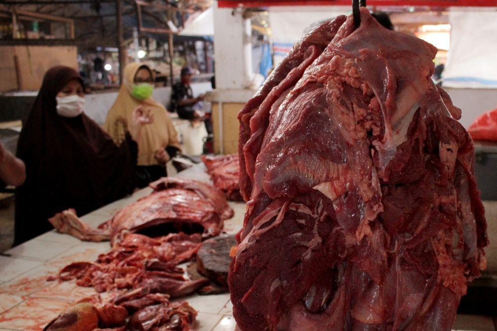 Disdag Palembang Janji Harga Daging di Pasar Bakal Stabil Lagi