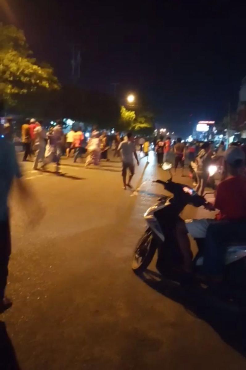 Tolak PSBB, Pedagang di Dumai Adu Mulut dengan Petugas Keamanan