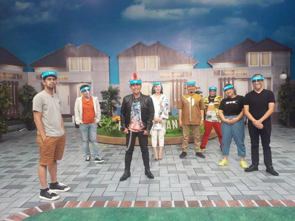 Ikuti Protokol Aman, 10 Foto Eko Patrio dan Artis Sahurnya Pesbukers