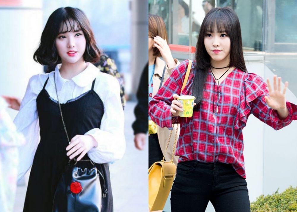 12 Inspirasi Gaya Simpel ala GFriend, Stylish Abis!