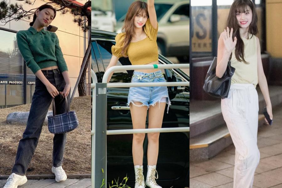 OOTD Kim Doyeon Weki Meki, Referensi buat Kamu yang Bertubuh Semampai