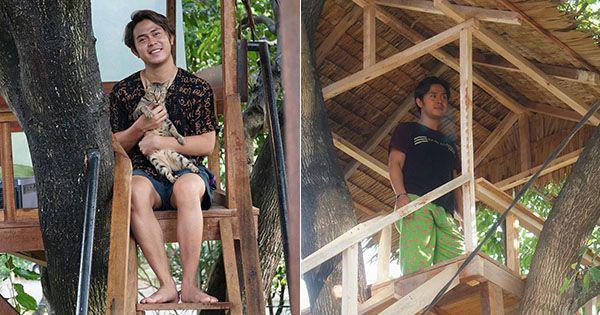 Terinspirasi Film Heart, Ini 10 Potret Cakra Khan di Atas Rumah Pohon