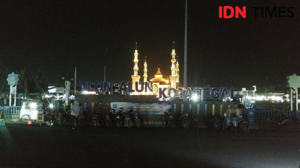 PSBB Tegal Berakhir, Ditutup dengan Konvoi dan Pesta Kembang Api
